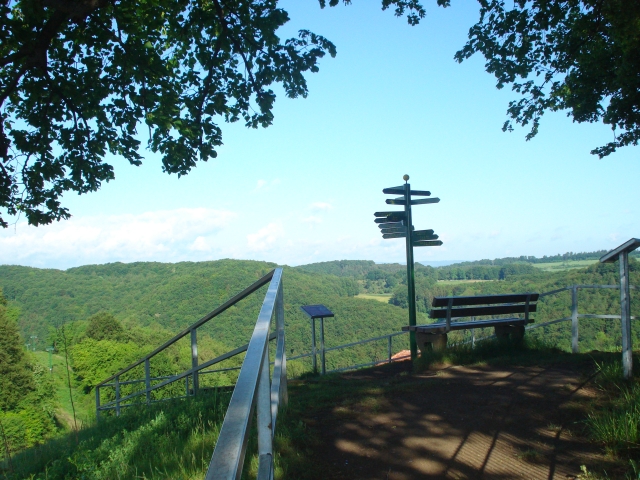 Blick Richtung Golfplatz